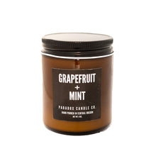 Load image into Gallery viewer, GRAPEFRUIT + MINT CANDLE