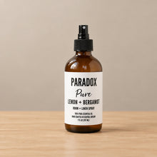 Load image into Gallery viewer, LEMON + BERGAMOT ROOM AND LINEN SPRAY