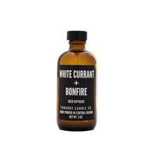 Load image into Gallery viewer, WHITE CURRANT + BONFIRE REED DIFFUSER