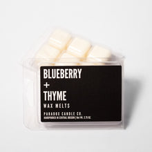 Load image into Gallery viewer, paradox candle co oregon blueberry thyme wax melts

