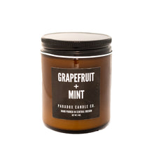Load image into Gallery viewer, GRAPEFRUIT + MINT CANDLE
