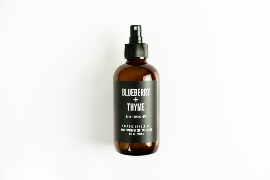 BLUEBERRY + THYME ROOM AND LINEN SPRAY